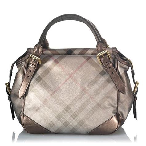 burberry metallic handbag|brand new authentic Burberry bag.